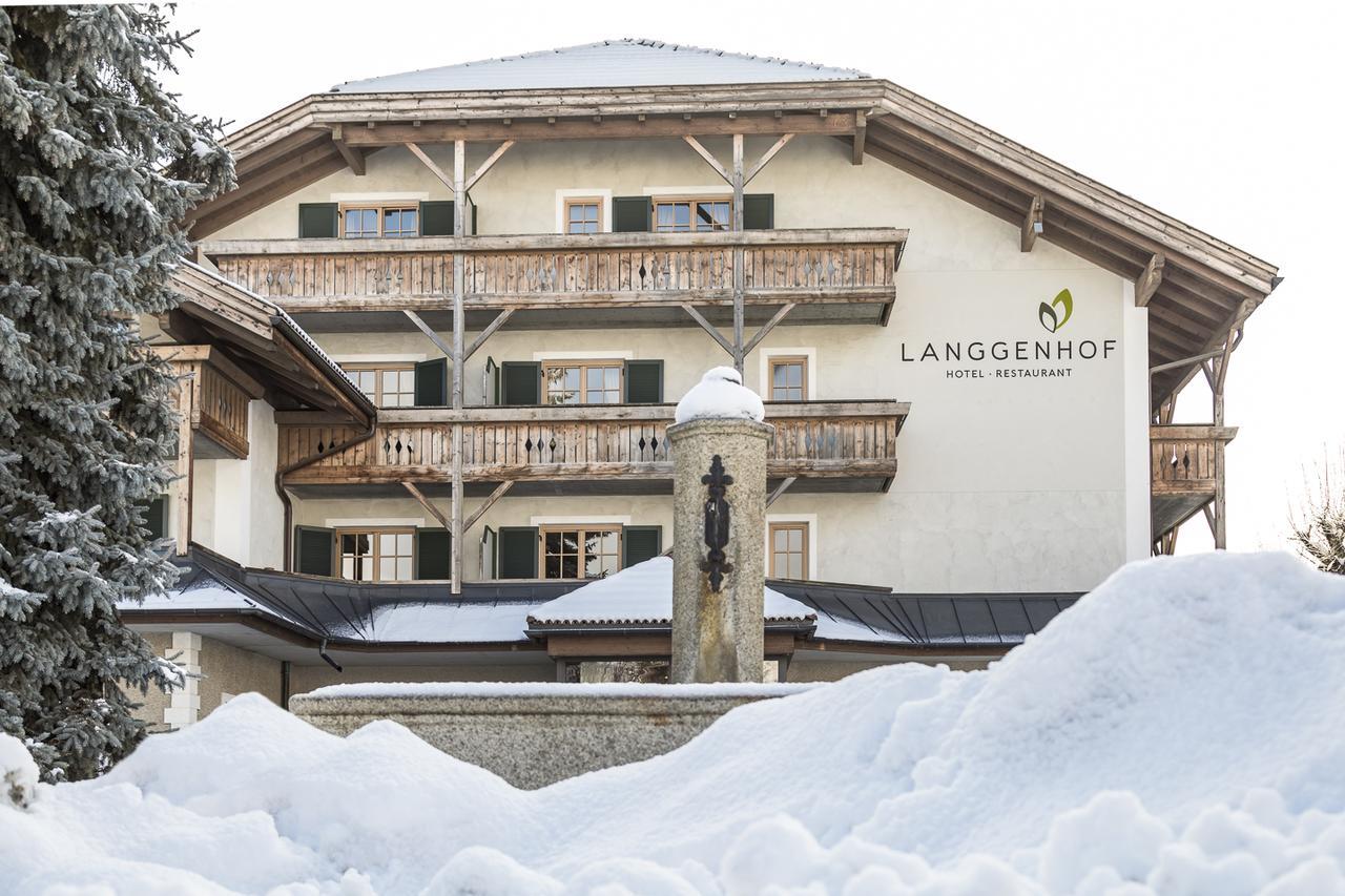 Hotel Restaurant Langgenhof Brunico Dış mekan fotoğraf